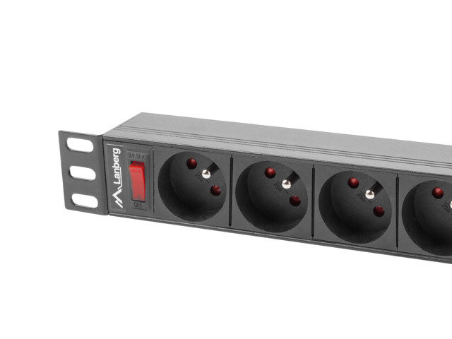 Lanberg PDU-09E-0300-BK kaina ir informacija | Prailgintuvai | pigu.lt