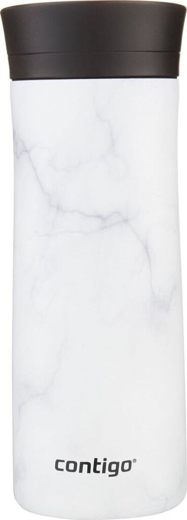 Termopuodelis Contigo Pinnacle Couture 420ml termo puodelis - White Marble, 2104543 kaina ir informacija | Termosai, termopuodeliai | pigu.lt