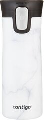 Termopuodelis Contigo Pinnacle Couture 420ml termo puodelis - White Marble, 2104543 kaina ir informacija | Contigo Virtuvės, buities, apyvokos prekės | pigu.lt