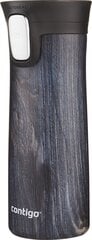Термокружка Contigo Pinnacle Couture 420 мл thermal mug - Indigo Wood, 2104545 цена и информация | Термосы, термокружки | pigu.lt