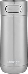 Contigo Kubek termiczny Luxe 360ml Stainless Steel (2104367) kaina ir informacija | Termosai, termopuodeliai | pigu.lt