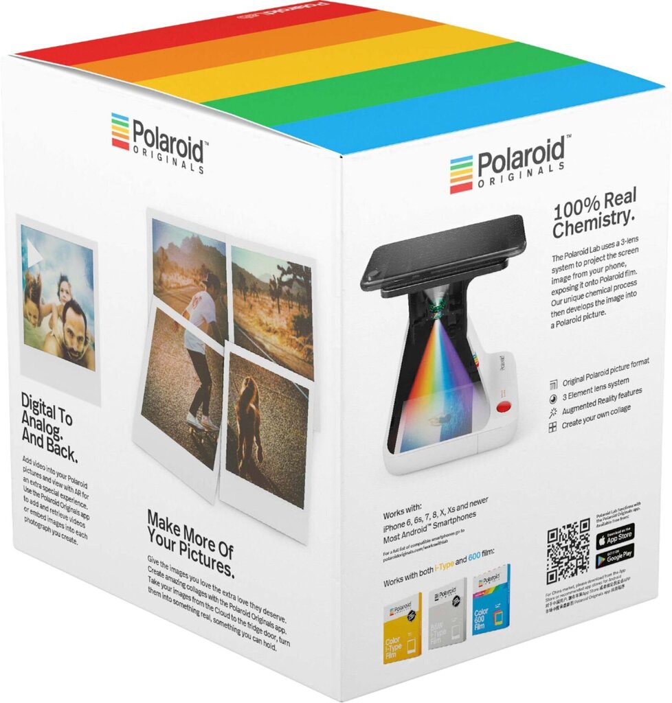 Polaroid Originals Lab kaina ir informacija | Momentiniai fotoaparatai | pigu.lt