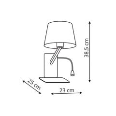 Light Prestige настенный светильник Dakota White Left цена и информация | Настенные светильники | pigu.lt