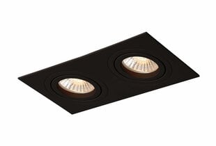 Light Prestige įmontuojamas šviestuvas Metis Black kaina ir informacija | Įmontuojami šviestuvai, LED panelės | pigu.lt