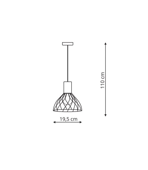 Light Prestige pakabinamas šviestuvas Moderno Small цена и информация | Pakabinami šviestuvai | pigu.lt