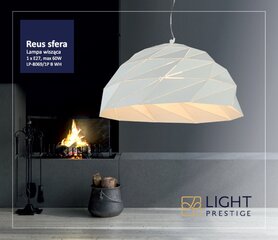 Light Prestige подвесной светильник Reus Sfera White цена и информация | Люстры | pigu.lt