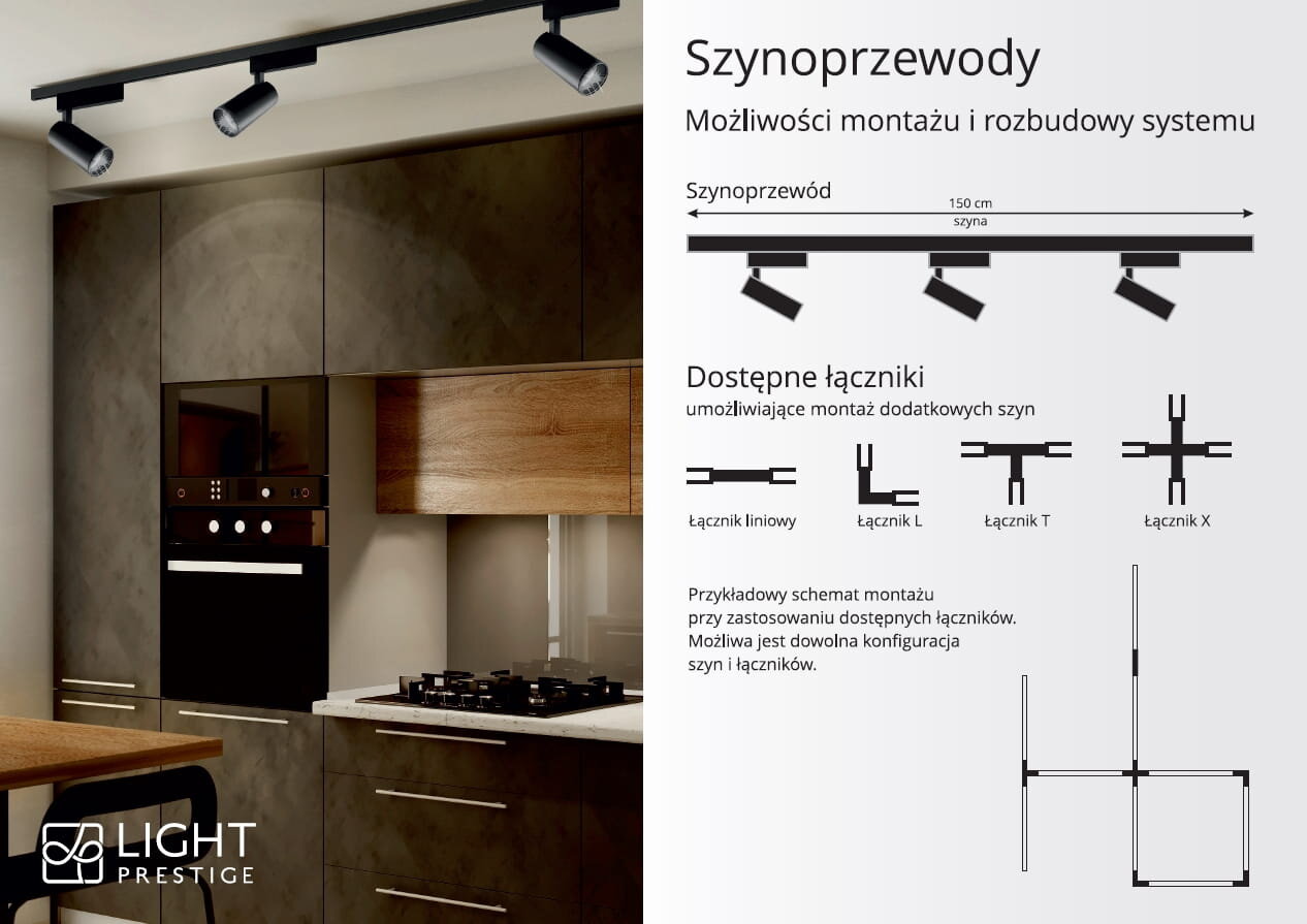 Light Prestige lubinis šviestuvas Rocca Set kaina ir informacija | Lubiniai šviestuvai | pigu.lt