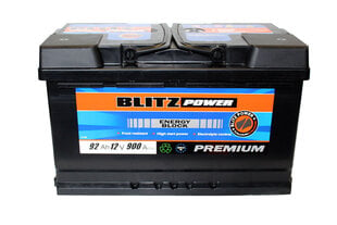 Аккумулятор BLITZ 92Ач 12В цена и информация | Аккумуляторы | pigu.lt