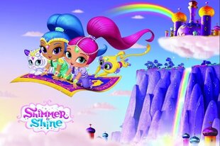 Детский коврик Shimmer & Shine, 100x150 см цена и информация | Ковры | pigu.lt