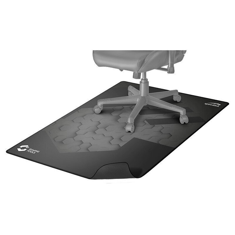 Kilimėlis žaidimų kėdėms Speedlink Grounid, juodas kaina ir informacija | Biuro kėdės | pigu.lt