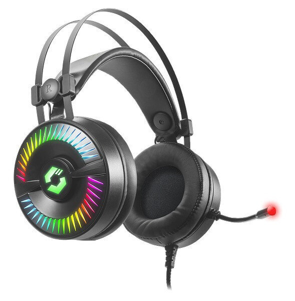 Speedlink headset Quyre RGB 7.1, black (SL-860006-BK) kaina ir informacija | Ausinės | pigu.lt