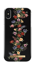 Fashion Case iPhone Xs Max Dark Floral kaina ir informacija | Telefono dėklai | pigu.lt