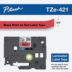 Juostelė spausdinimui Brother TZ-E421, 9mm kaina ir informacija | Spausdintuvų priedai | pigu.lt