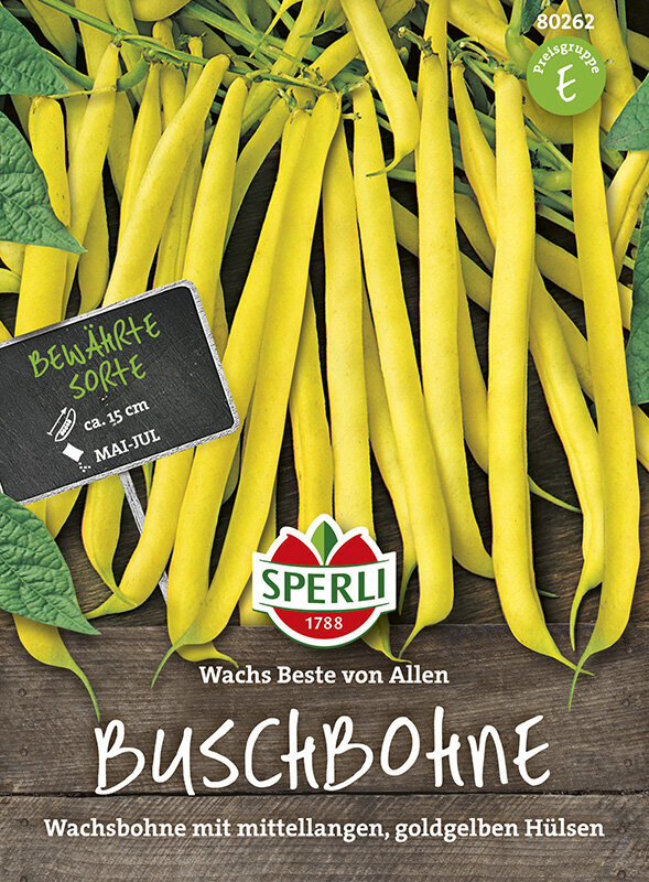 Daržinės šparaginės pupelės „Wachs  Beste von Allen“ kaina ir informacija | Daržovių, uogų sėklos | pigu.lt