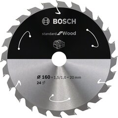 Diskinio pjūklo diskas medienai Bosch Standard kaina ir informacija | Šlifuokliai | pigu.lt