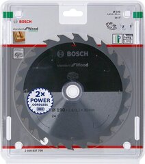 Пильный диск BOSCH 125x20x2,8- цена и информация | Пилы, циркулярные станки | pigu.lt