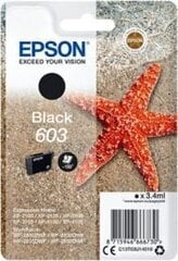 Suderinamas rašalo kasetė Epson 603: Spalva - Nero kaina ir informacija | Kasetės rašaliniams spausdintuvams | pigu.lt