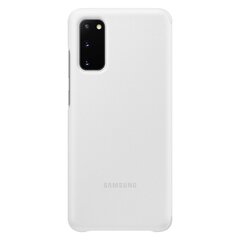 Samsung Clear View Cover EF-ZG980CW для S20 белый цена и информация | Чехлы для телефонов | pigu.lt