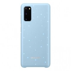 Чехол "Samsung Galaxy S20" LED крышка EF-KG980CL, синий цена и информация | Чехлы для телефонов | pigu.lt