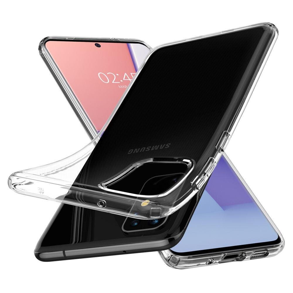 Spigen Liquid Crystal Galaxy S20+ Plus Crystal Clear цена и информация | Telefono dėklai | pigu.lt