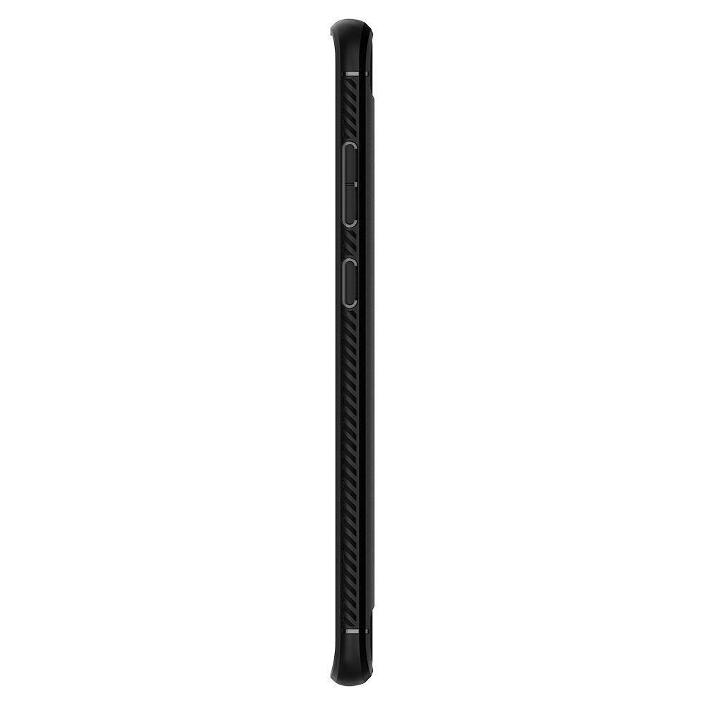 Telefono dėklas Spigen Rugged Armor Galaxy S20+ Plus Matte Black kaina ir informacija | Telefono dėklai | pigu.lt