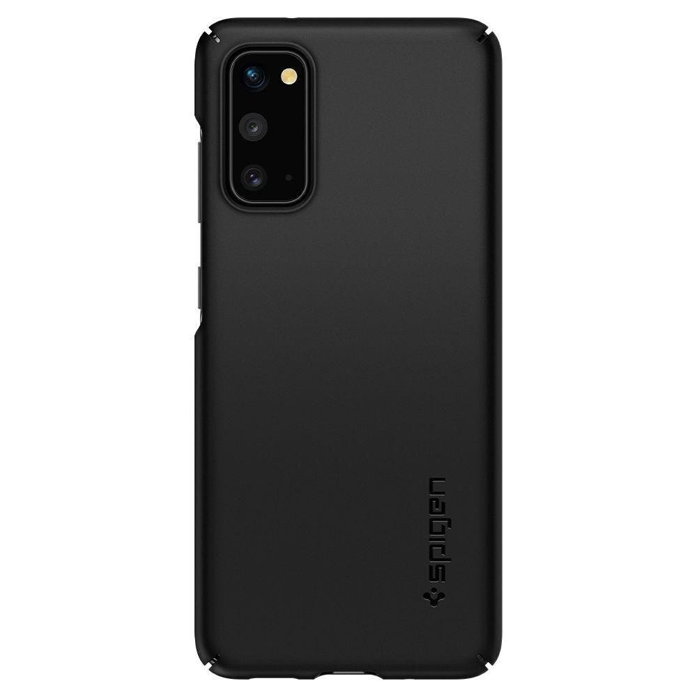 Spigen dėklas telefonui skirtas Samsung Galaxy S20, juodas kaina ir informacija | Telefono dėklai | pigu.lt