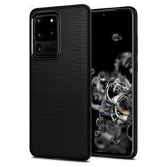 Spigen Liquid Air Samsung S20 Ultra czarny mat|black matte ACS00712 цена и информация | Чехлы для телефонов | pigu.lt