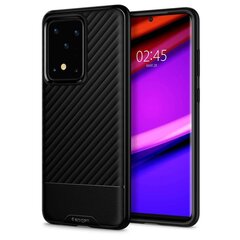 Telefono dėklas Spigen Core Armor Galaxy S20 Ultra Black kaina ir informacija | Telefono dėklai | pigu.lt