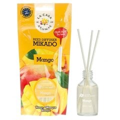 Namų kvapas su lazdelėmis La Casa de los Aromas Mango 30ml kaina ir informacija | Namų kvapai | pigu.lt