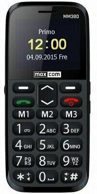 Maxcom MM38D, Black kaina ir informacija | Mobilieji telefonai | pigu.lt