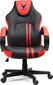 Žaidimų kėdė Omega Varr Slide, juoda/raudona kaina ir informacija | Biuro kėdės | pigu.lt
