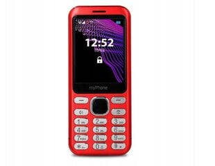 MyPhone Maestro, 64 MB, Dual SIM, Red kaina ir informacija | Mobilieji telefonai | pigu.lt