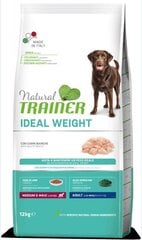 Natural Trainer Ideal Weight для собак средних и крупных пород с белым мясом 12кг цена и информация | Сухой корм для собак | pigu.lt