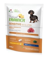 Natural trainer sensitive no gluten adult mini lamb - безглютеновый сухой корм с ягненком для взрослых собак мелких пород с чувствительным пищеварением 800 g цена и информация |  Сухой корм для собак | pigu.lt