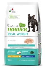 Natural Trainer Ideal Weight mažų ir itin mažų veislių šunims su balta mėsa 2kg kaina ir informacija | Sausas maistas šunims | pigu.lt