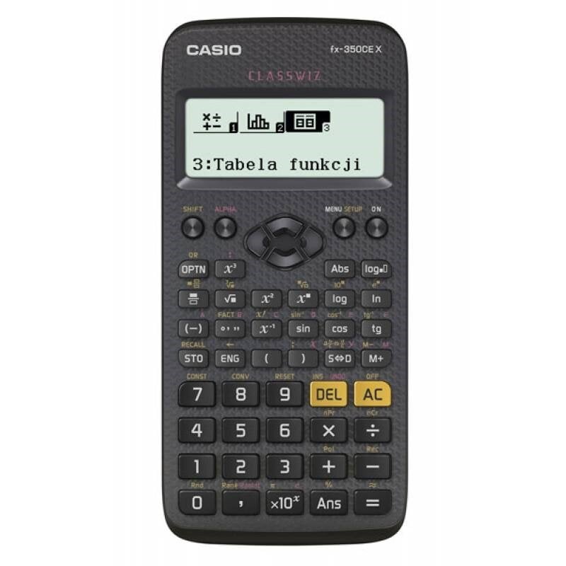 Mokslinis skaičiuotuvas Casio FX-350CEX kaina ir informacija | Kanceliarinės prekės | pigu.lt