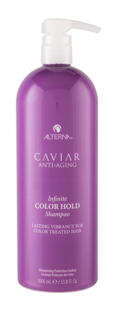 Drėkinamasis plaukų šampūnas dažytiems plaukams Alterna Caviar Anti-Aging Infinite Color Hold 1000 ml kaina ir informacija | Šampūnai | pigu.lt