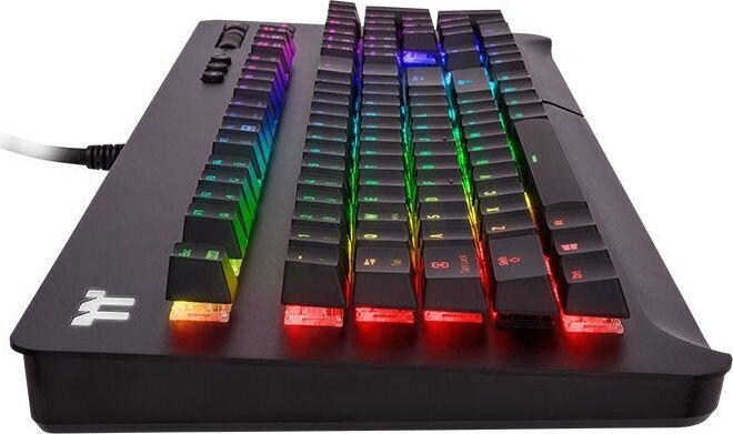 Laidinė Thermaltake Tt eSports Level 20 GT RGB Black Cherry MX Silver klaviatūra, juoda kaina ir informacija | Klaviatūros | pigu.lt