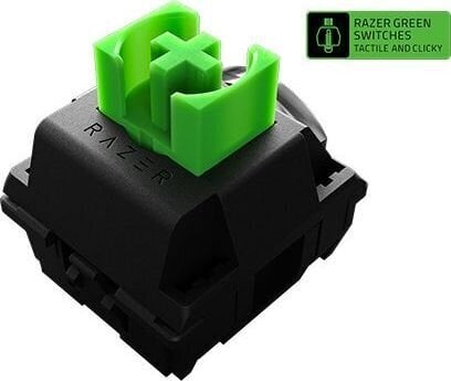 Laidinė Thermaltake Tt eSports Level 20 GT RGB Razer Green klaviatūra, juoda kaina ir informacija | Klaviatūros | pigu.lt