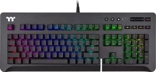 Проводная клавиатура Thermaltake Tt eSports Level 20 GT RGB Razer Green, черная цена и информация | Клавиатуры | pigu.lt