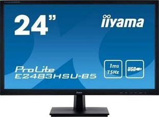 Iiyama E2483HSU-B5, 24" цена и информация | Мониторы | pigu.lt