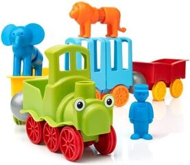 Mагнитный конструктор, поезд с животными SmartMax  цена и информация | Игрушки для малышей | pigu.lt