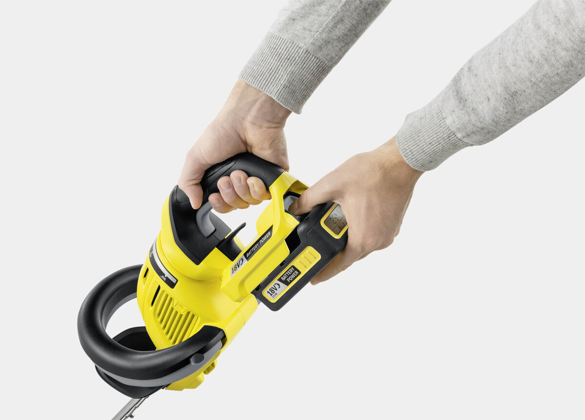 Gyvatvorių žirklės Karcher HGE 18-50 Battery цена и информация | Gyvatvorių, žolės žirklės | pigu.lt