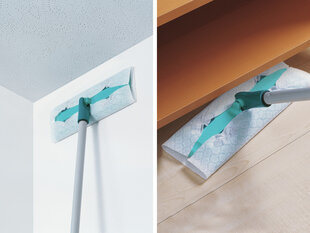 Leifheit antistatinės servetėlės Clean Away S grindų šepečiui, 28x22 cm, 30 vnt. kaina ir informacija | Valymo reikmenys ir priedai | pigu.lt