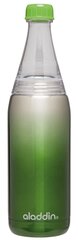 Бутылка термос Fresco Twist & Go Thermavac  0,6L нержавеющая сталь/ зеленая цена и информация | Фляги для воды | pigu.lt
