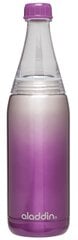 Бутылка термос Fresco Twist & Go Thermavac 0,6L нержавеющая сталь/ фиолетовый цена и информация | Термосы, термокружки | pigu.lt