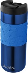Термо кружка Easy-Grip Leak-Lock 0,47L нержавеющая сталь/ zila синая цена и информация | Термосы, термокружки | pigu.lt