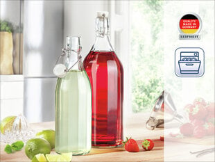 Бутылка Facette стеклянная, LEIFHEIT, 500 мл цена и информация | Посуда и принадлежности для консервирования | pigu.lt