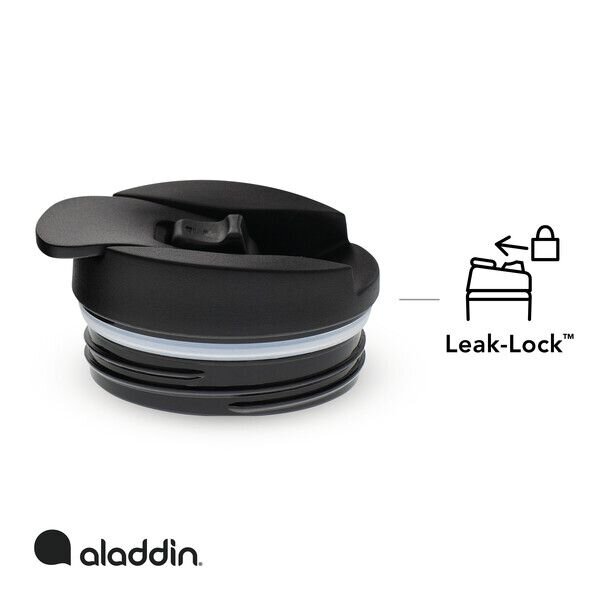 Aladdin termo puodelis Latte Leak-Lock, 0.25 l, juodas kaina ir informacija | Termosai, termopuodeliai | pigu.lt