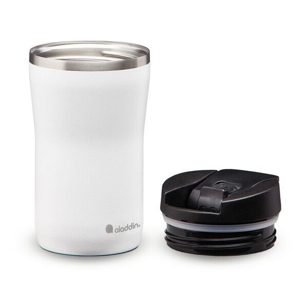 Aladdin termo puodelis Latte Leak-Lock, 0.25 l, baltas kaina ir informacija | Termosai, termopuodeliai | pigu.lt